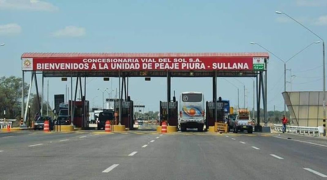 Tramo Piura-Sullana: precios de peajes subirán a partir del 10 de enero