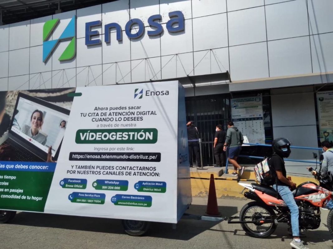 Enosa abrirá nuevos locales de atención en Castilla, Veintiséis de Octubre y Catacaos
