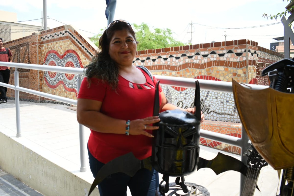 Juan Carlos Girón, el artista piurano que trasforma el fierro en arte
