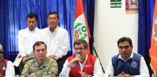 Ministro de Defensa anuncia declaratoria de emergencia por peligro de lluvias en la región.