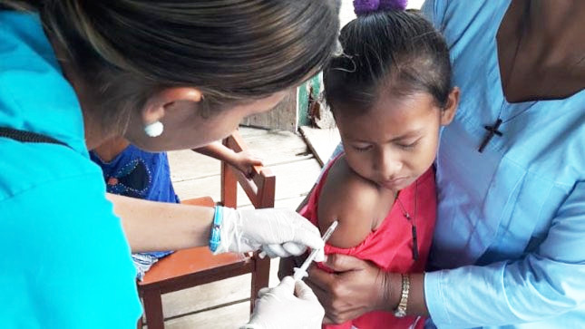 Cobertura de vacunación en menores de 4 años continúa deficiente