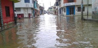 Sullana: Defensa Civil detecta zonas inundadas en Sullana, Suyo y Talara debido a fuertes lluvias. / Foto: Andina