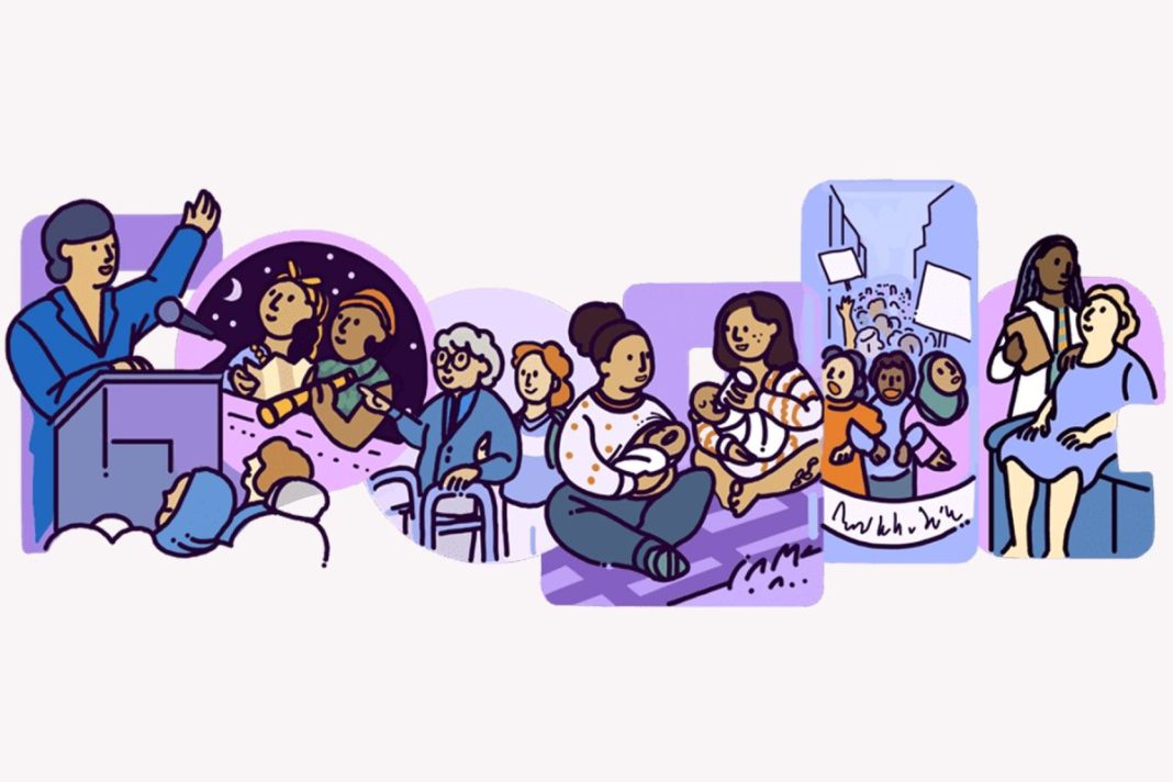 Día Internacional de la Mujer: Google celebra con nuevo doodle
