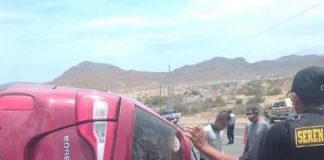 Talara: niña fallece tras volcadura de vehículo en paseo familiar
