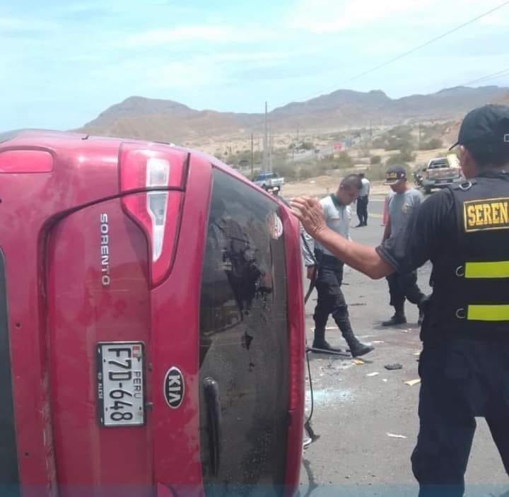 Talara: niña fallece tras volcadura de vehículo en paseo familiar