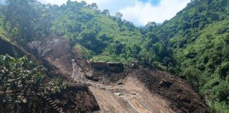 Deslizamiento arrasa con atractivo turistico "Los peroles de Mishahuaca" en Canchaque