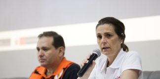 Ministra de Vivienda asegura que se han succionado más de 1 millón de metros cúbicos de aguas pluviales. / Foto difusión.