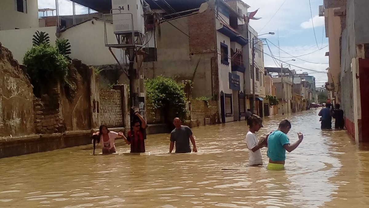El COER Piura informó que las regiones más afectadas por las lluvias son: Ayabaca, Huancabamba, Morropón-Chulucanas, Piura y Sullana.