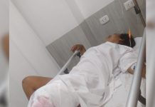 Familiares de trabajadora municipal atropellada por un bus de transporte público exigen justicia. / Foto: Walac Noticias.
