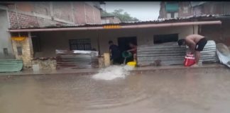Nuevamente Piura se inunda tras intensa lluvia. / Foto difusión.
