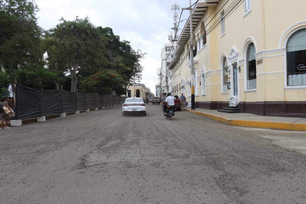 MPP solicita garantía por obra de rehabilitación de las calles del centro de Piura.