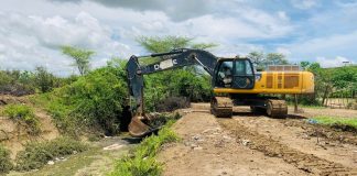 Municipalidad de Tambogrande realiza trabajos de limpieza y descolmatación en drenes