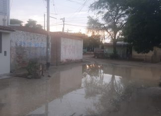 Persiste problemática en la urb. Los Educadores, tras las fuertes lluvias en la región Piura.
