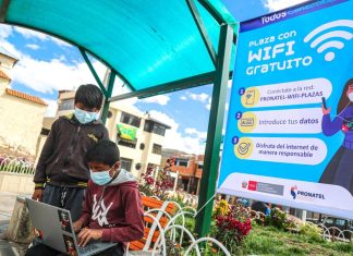 Implementarán 60 "Plazas Wifi" con acceso gratuito a internet en la región Piura.