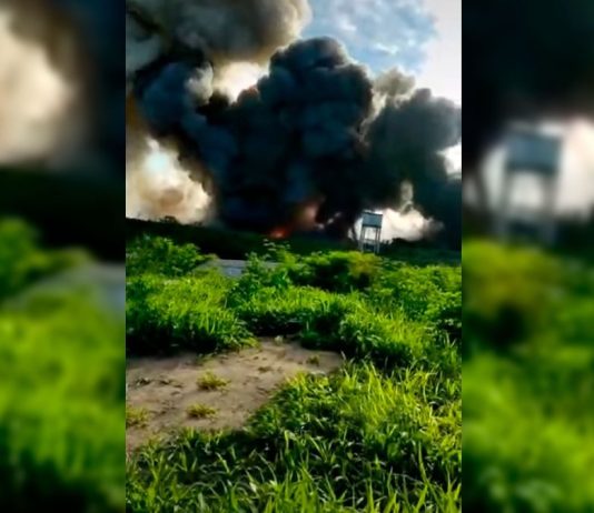 Fuertes explosiones se registraron en los polvorines del Ejército del Perú en Tumbes.