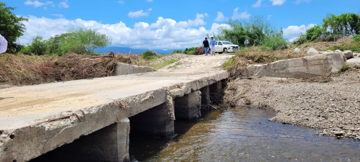 Comuna de Tambogrande solicita la validación de 20 puentes ante Provías. / Foto difusión.