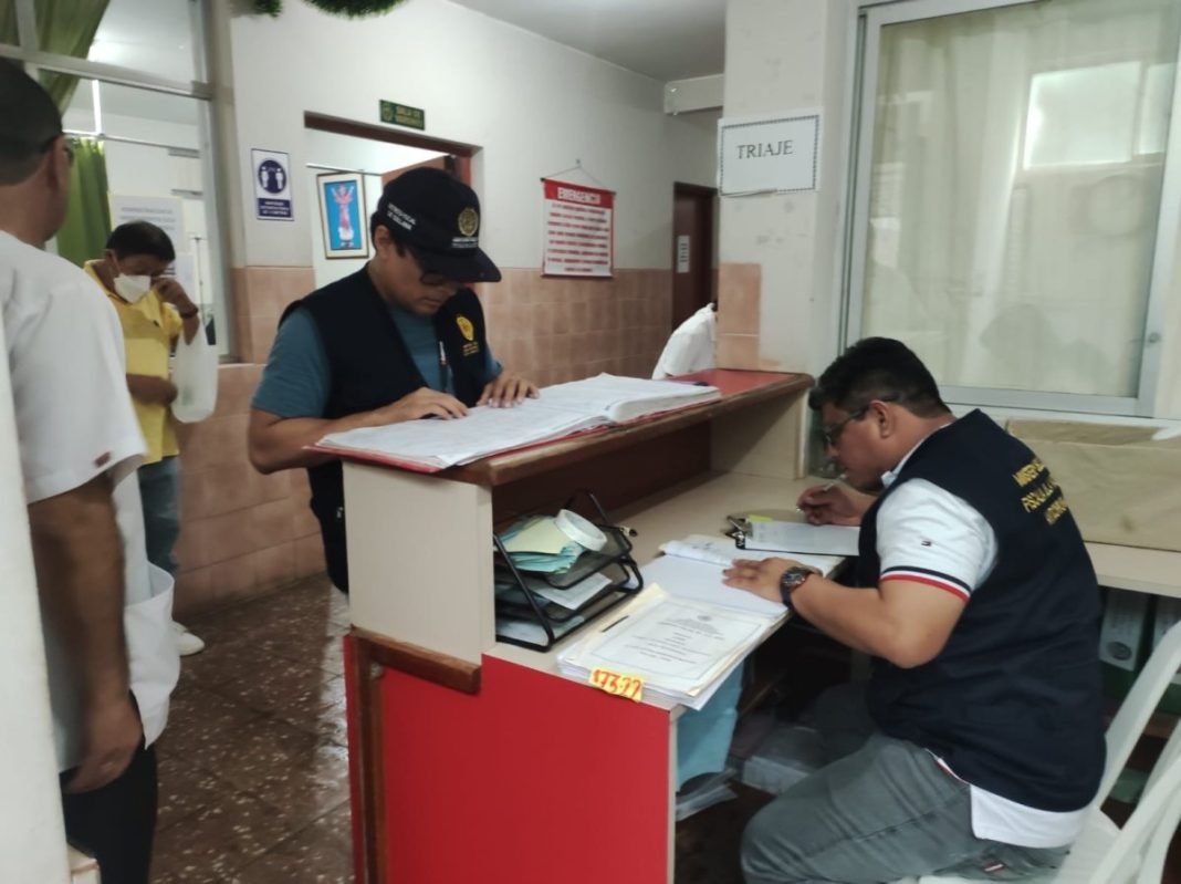 Fiscalía allana la Sanidad de la PNP en Piura y Sullana. / Foto: William Adrianzén.