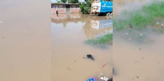 Lluvias en Piura: salud de menores en riesgo por inundación en el sector Los Polvorines. / Foto cortesía.