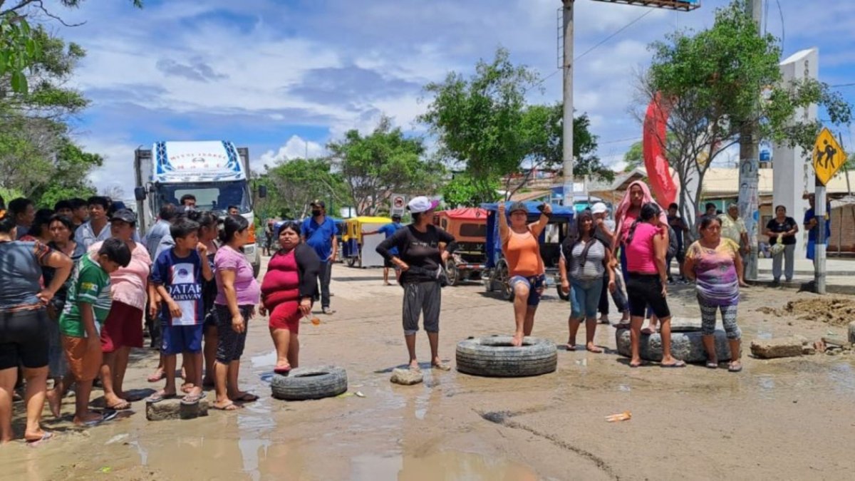 El paro regional busca exigir la entrega de los S/500 millones que el MEF prometió para atender la emergencia por las lluvias. / Foto difusión.