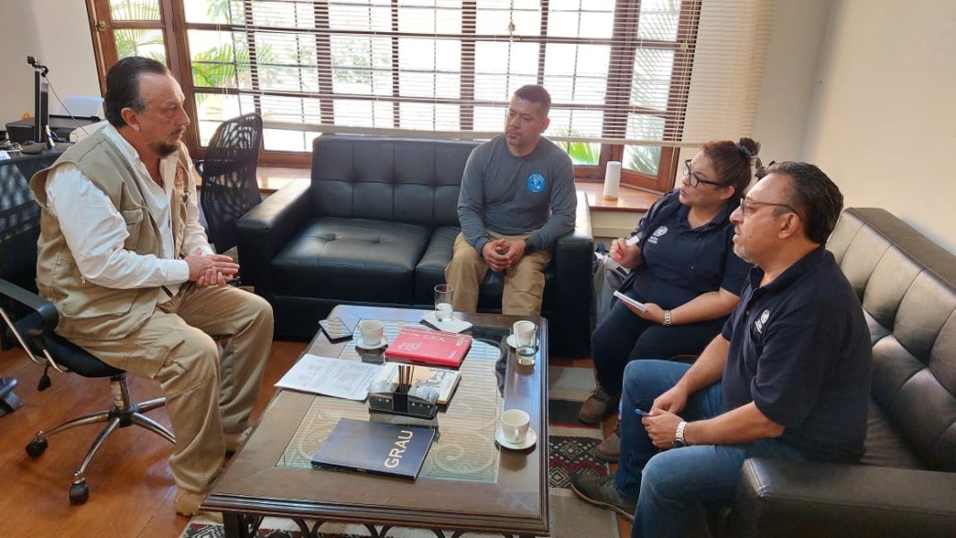 Cacillería Piura se reúne con especialistas de Naciones Unidas para agilizar apoyo a los damnificados por lluvias. / Foto difusión.