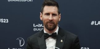 ¡Uno más para Leo! Messi recibe Premio Laureus como mejor deportista masculino de 2022. / Foto: Sport.