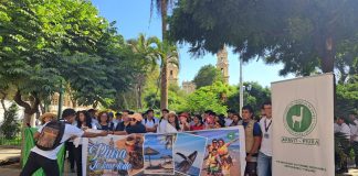 Realizan plantón para exigir reactivación del turismo en Piura. / Foto difusión.