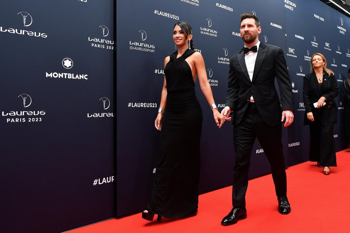 Messi asistió al importante evento junto a su esposa, Antonela Roccuzzo. / Foto: Sport.