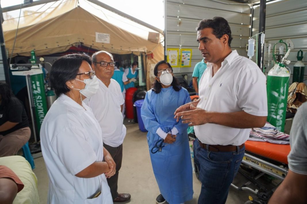 Dengue en Piura: anuncian instalación de hospital itinerante ante demanda de pacientes.