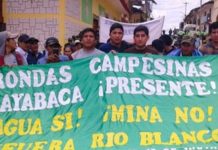 Piura: ronderos marcharán en rechazo a proyecto de minera Río Blanco