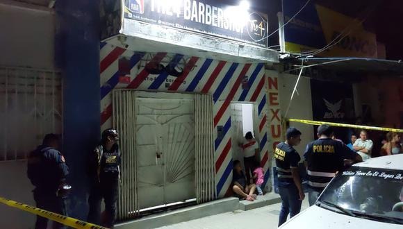 Sullana: matan a vigilante dentro de una peluquería a pocas cuadras de comisaría 