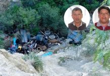Huancabamba: dos personas mueren tras caída de camión a abismo 