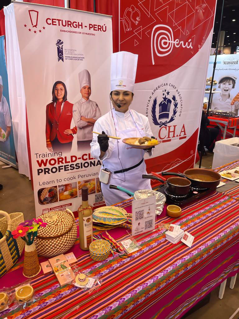 Ceturgh Perú lleva la gastronomía piurana a la feria gastronómica más grande de Estados Unidos.