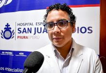 Salud mental/ Foto Diego Neyra, director del Hospital Especializado San Juan de Dios.
