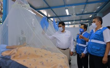 Hospitales de EsSalud al tope por casos de pacientes con dengue.