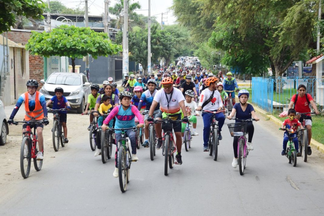Realizarán bicicleteada por el 491 aniversario de Piura