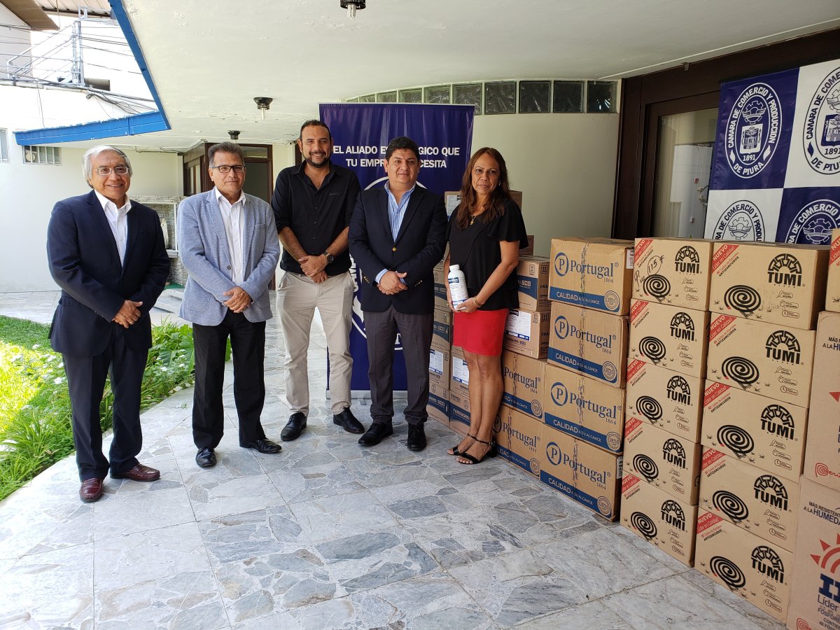 Sector empresarial realiza importante donación en la lucha contra el dengue.