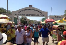 Piura: retiran a transportistas y vendedores de flores de exterior de cementerio