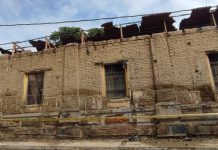 Casona San Miguel sufre amago incendio.
