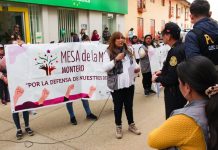 Ayabaca: mujeres realizan plantón para exigir la atención de casos de violencia