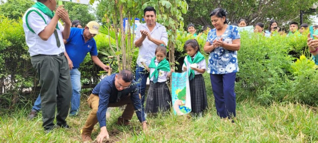 Tambogrande: municipalidad celebró junto a escolares el Día Mundial del Medio Ambiente