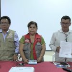 Autoridades de Tambogrande firman memorial para exigir fumigación por dengue.