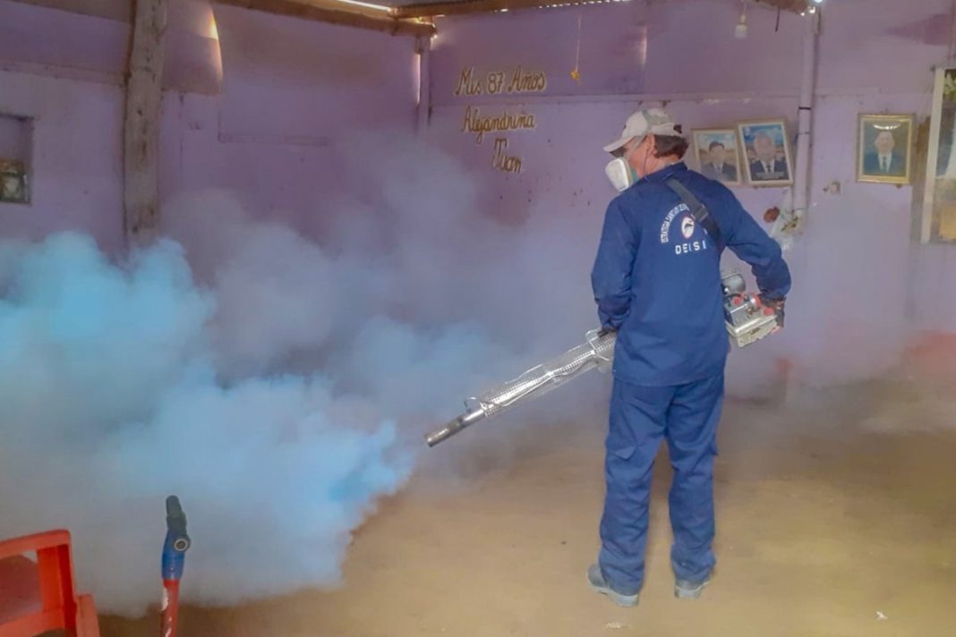 La Unión: fumigan más de 15 mil viviendas para enfrentar el dengue