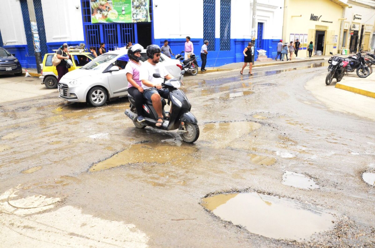 Piura: instituciones públicas serán veedoras del peritaje a las pistas del centro de la ciudad.