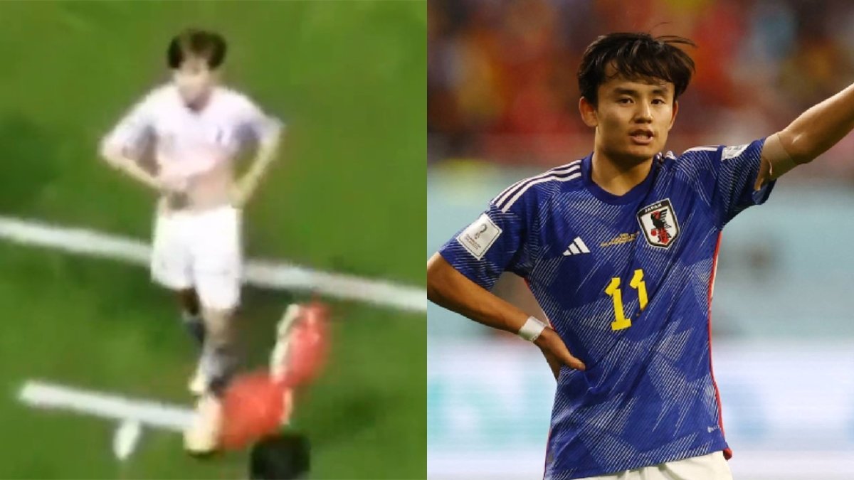 Takefusa Kubo se disculpa tras lanzar al césped la camiseta blanquirroja: "Perdón a la gente de Perú".