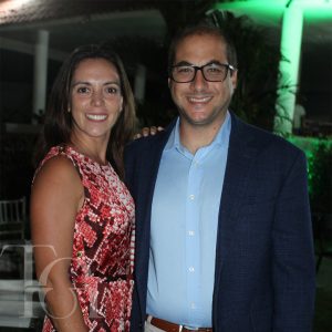 Andrea Castagnino y esposo.