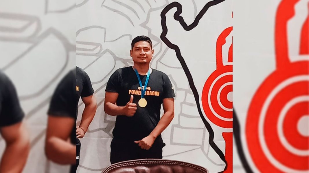 Atleta piurano, Freddy Pozo, gana medalla de oro en el torneo Nacional de Powerlifting