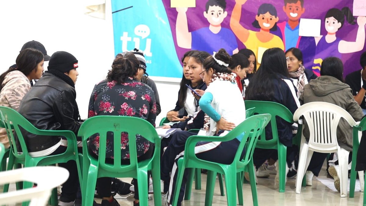 Más de 100 escolares de Ayabaca plantearon ideas para prevenir la violencia de género.