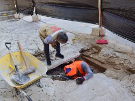 Piura: encuentran pozo de agua que funcionó hasta 1960 en la Plaza de Armas
