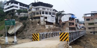 Canchaque: instalan puente modular para recuperar transitabilidad en el distrito