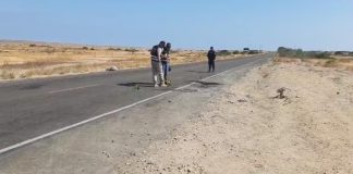 Paita: hombre muere y dos personas quedan heridas en choque en la carretera a Yacila